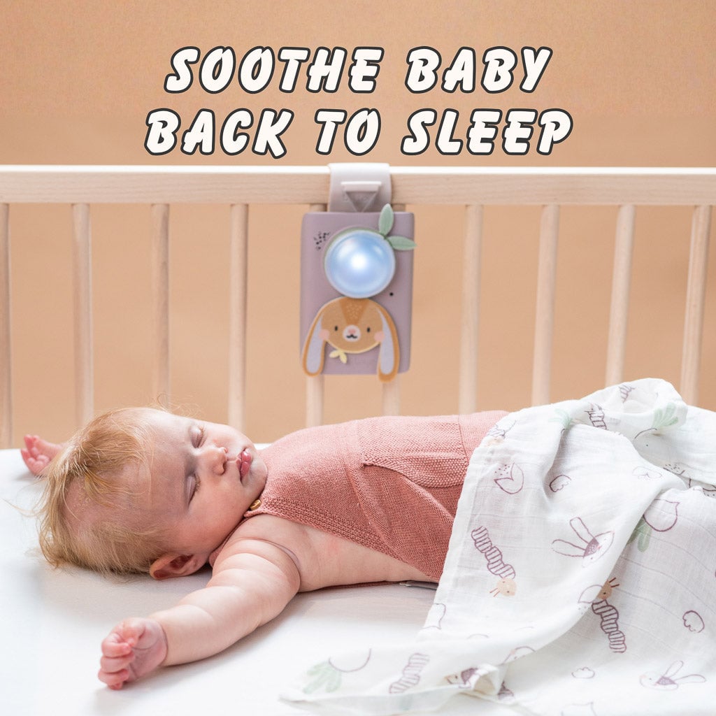 Taf Toys Bunny Soother & Swaddle Set – Baby Sleep Soother & Bamboo Swaddle | 0 months+