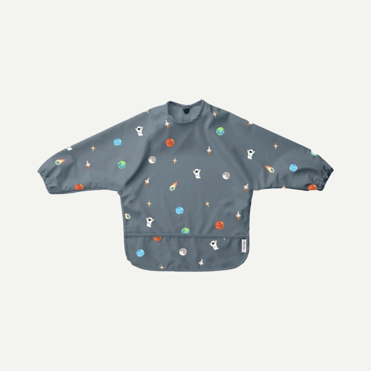 Elly Milley PlayKidz Tablier Wearable Bib & Waterproof - Space Ship
