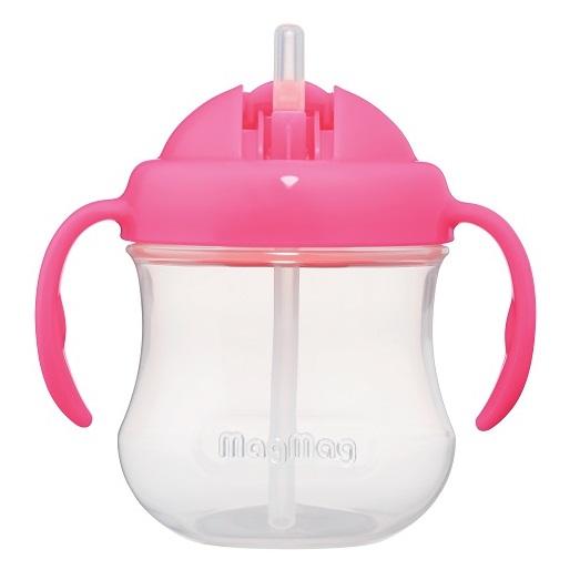 Pigeon MagMag Straw Cup (for 8 months onwards) Pink
