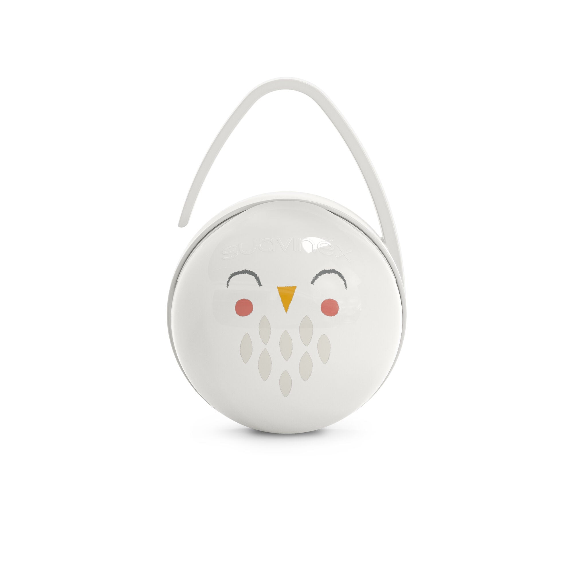 Suavinex Bonhomia Owl Soother Case - Beige